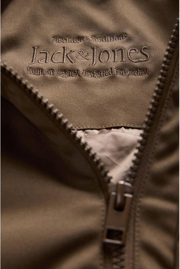 JACK & JONES JUNIOR gebreide winterparka kaki - Foto 3