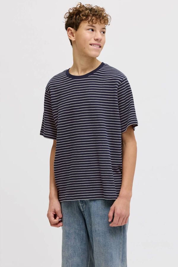 Jack & jones Regular fit T-shirt in gebreide look model 'Edover' - Foto 2