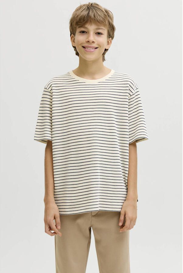 Jack & jones Regular fit T-shirt in gebreide look model 'Edover'