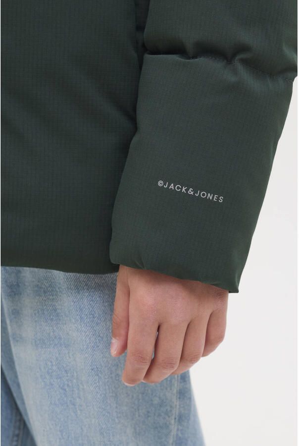 Jack & jones Regular fit gewatteerd jack met logoprint model 'Global'