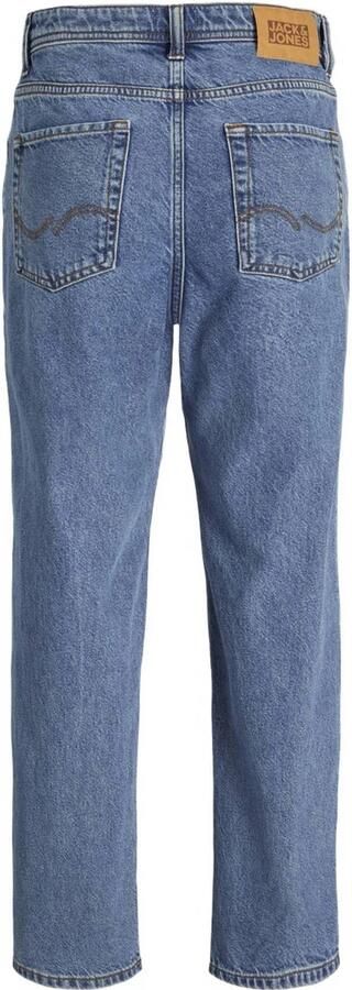 JACK & JONES JUNIOR high waist relaxed fit jeans JJICHRIS JJORIGINAL blue denim - Foto 3