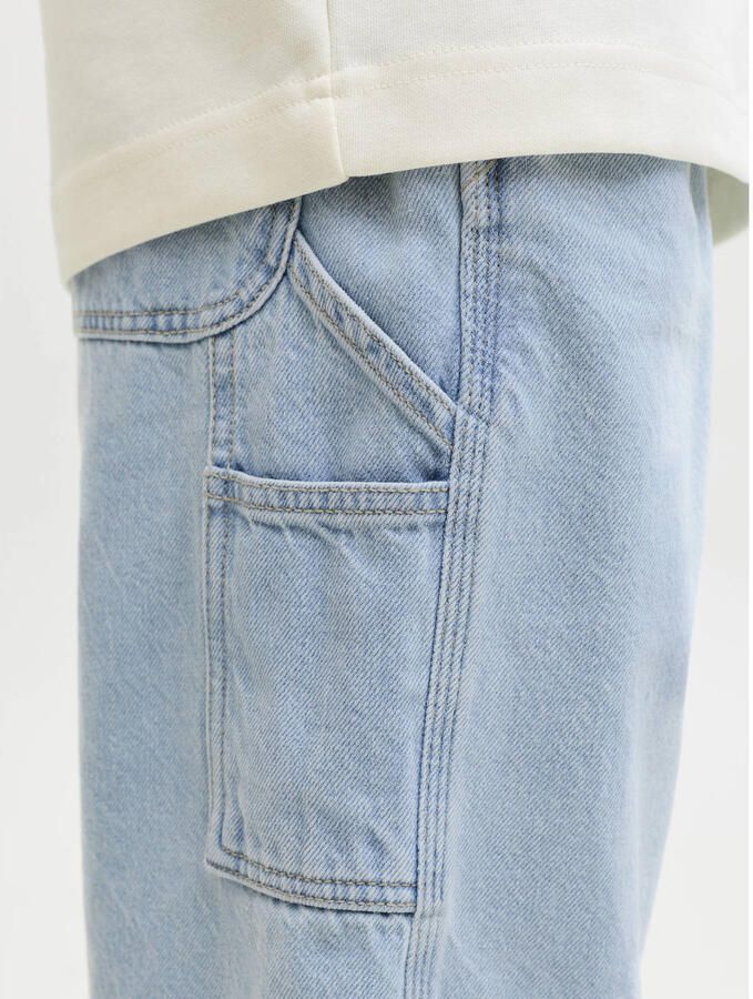 JACK & JONES JUNIOR high waist baggy jeans light blue denim - Foto 2