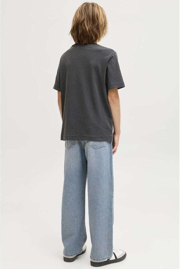 JACK & JONES JUNIOR high waist baggy jeans medium blue denim - Foto 2
