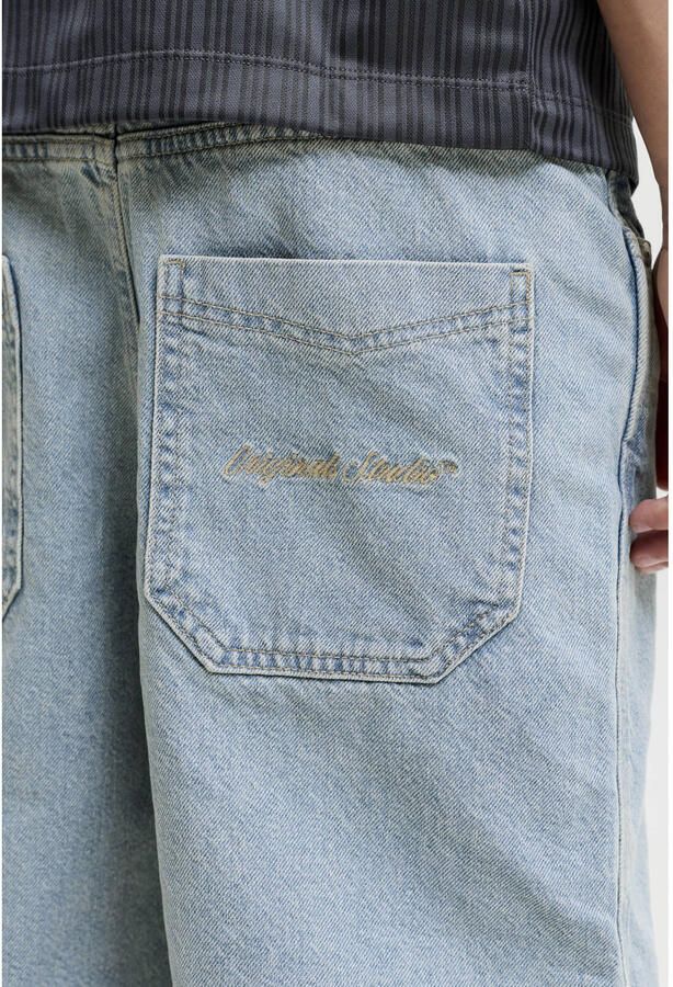 JACK & JONES JUNIOR high waist denim short light blue denim - Foto 2