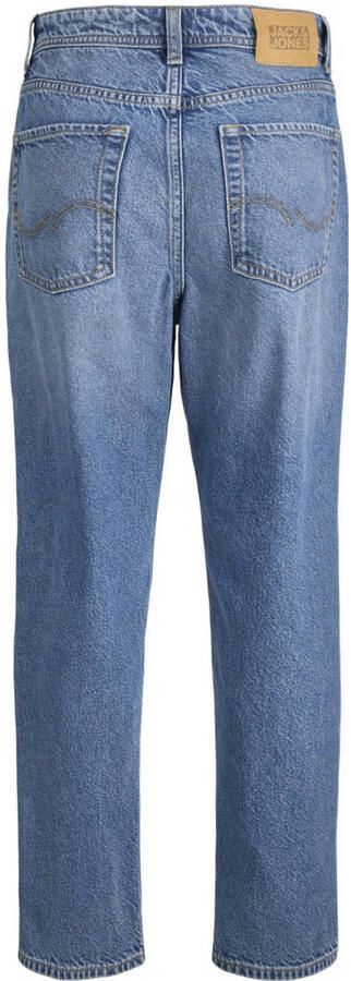 Jack & Jones Junior Relax fit jeans JJICHRIS met slijtage-effecten en hoog draagcomfort