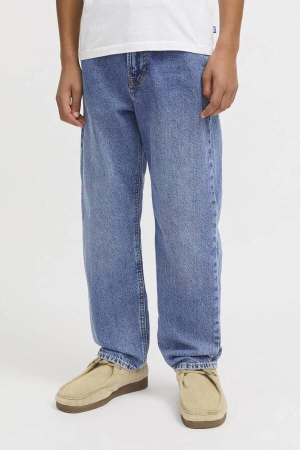 Jack & Jones Junior Relax fit jeans JJICHRIS met slijtage-effecten en hoog draagcomfort - Foto 2