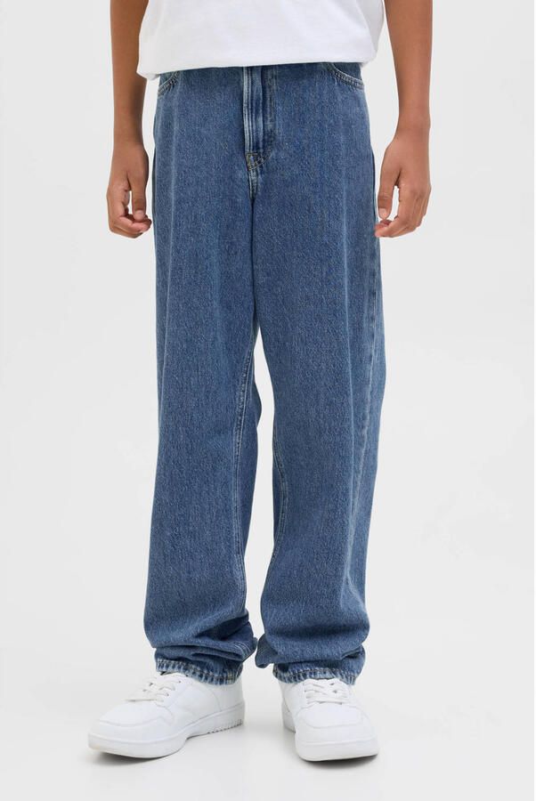 JACK & JONES JUNIOR high waist relaxed fit jeans medium blue denim - Foto 2