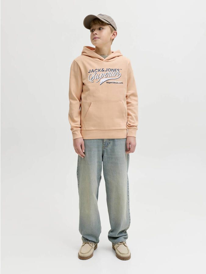 JACK & JONES JUNIOR hoodie beige - Foto 3