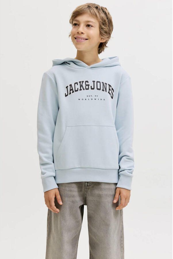 JACK & JONES JUNIOR hoodie blauw