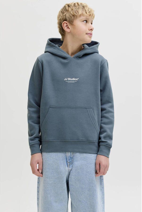 JACK & JONES JUNIOR hoodie blauw