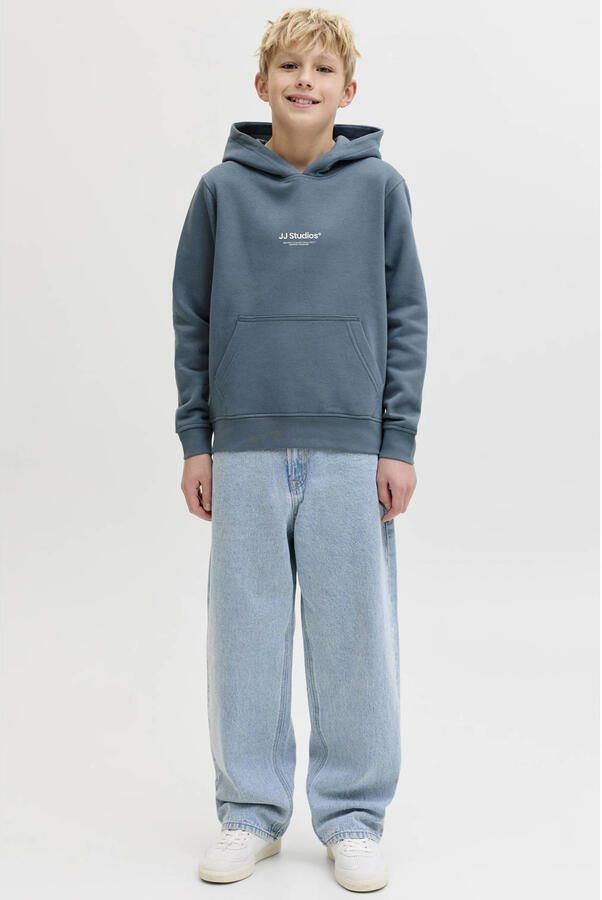 JACK & JONES JUNIOR hoodie blauw - Foto 3
