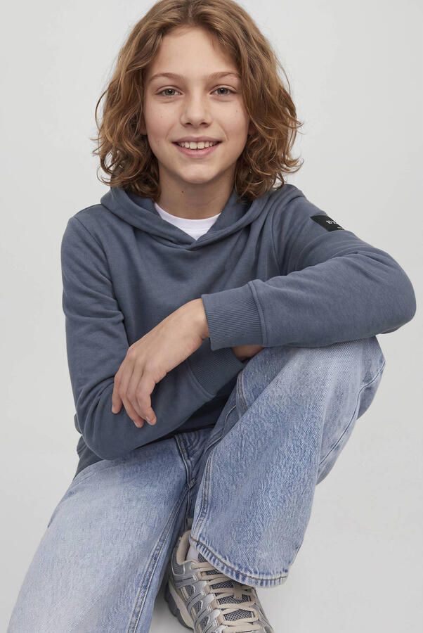 JACK & JONES JUNIOR hoodie blauw - Foto 2