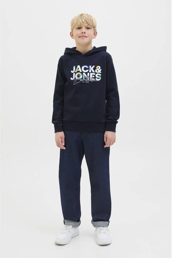 Jack & Jones Junior Hoodie JJGEPLAS SWEAT HOOD JNR - Foto 2