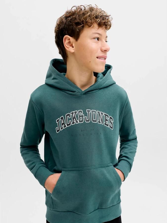 JACK & JONES JUNIOR hoodie donkerblauw - Foto 3