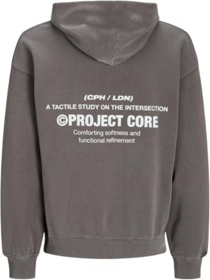 Jack & jones Hoodie met labelprint model 'KINETIC'