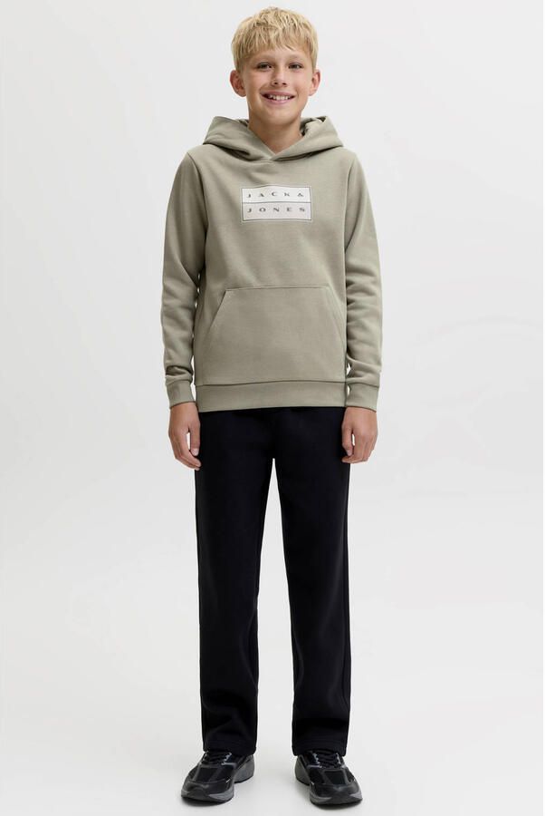 JACK & JONES JUNIOR hoodie grijsgroen - Foto 2