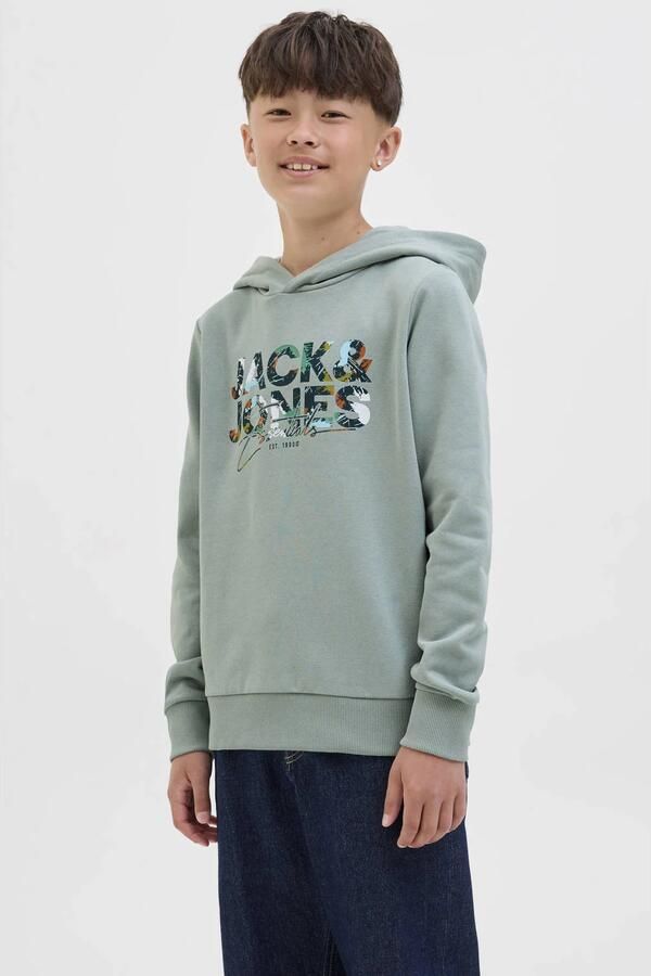 Jack & Jones Junior Hoodie JJGEPLAS SWEAT HOOD JNR - Foto 2