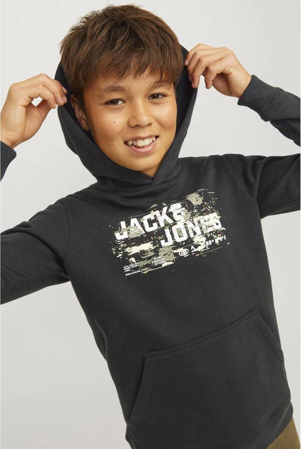 Jack & jones JUNIOR sweater Printopdruk 152 | Sweater van