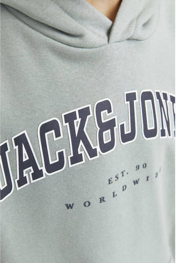 Jack & Jones Junior Hoodie JJECALEB VARSITY SWEAT HOOD NOOS JNR - Foto 3