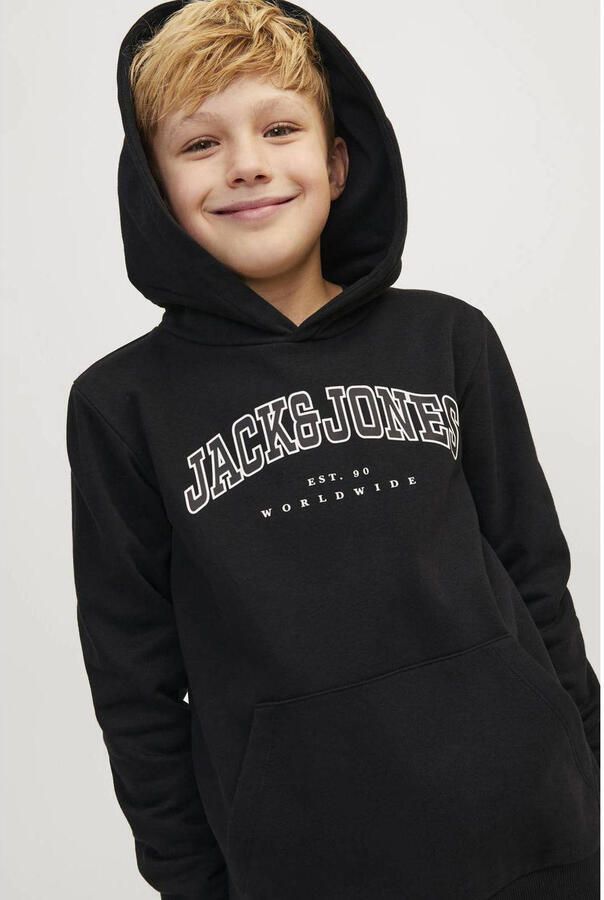 Jack & Jones Junior Hoodie JJECALEB VARSITY SWEAT HOOD NOOS JNR