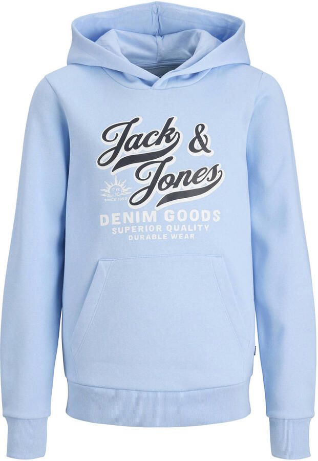 Jack & Jones Junior Hoodie JJELOGO SWEAT HOOD 2 COL AW25 NOOS JNR