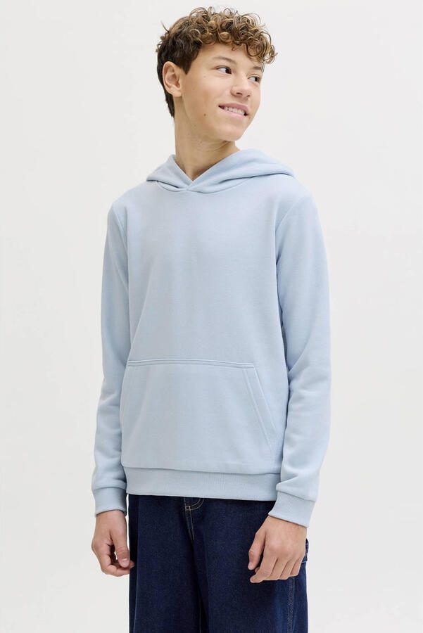JACK & JONES JUNIOR hoodie lichtblauw