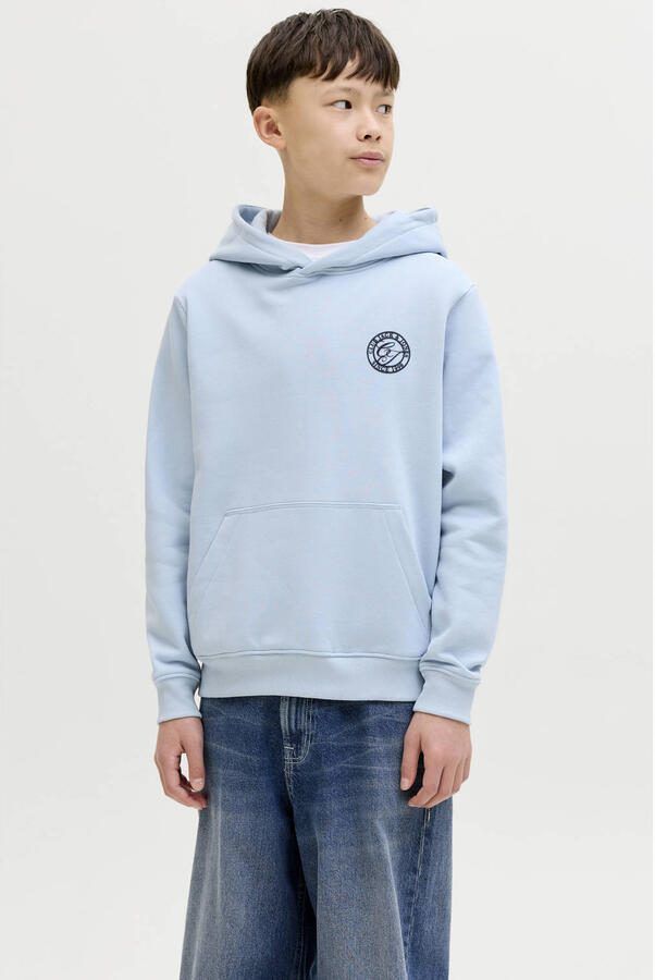 JACK & JONES JUNIOR hoodie lichtblauw