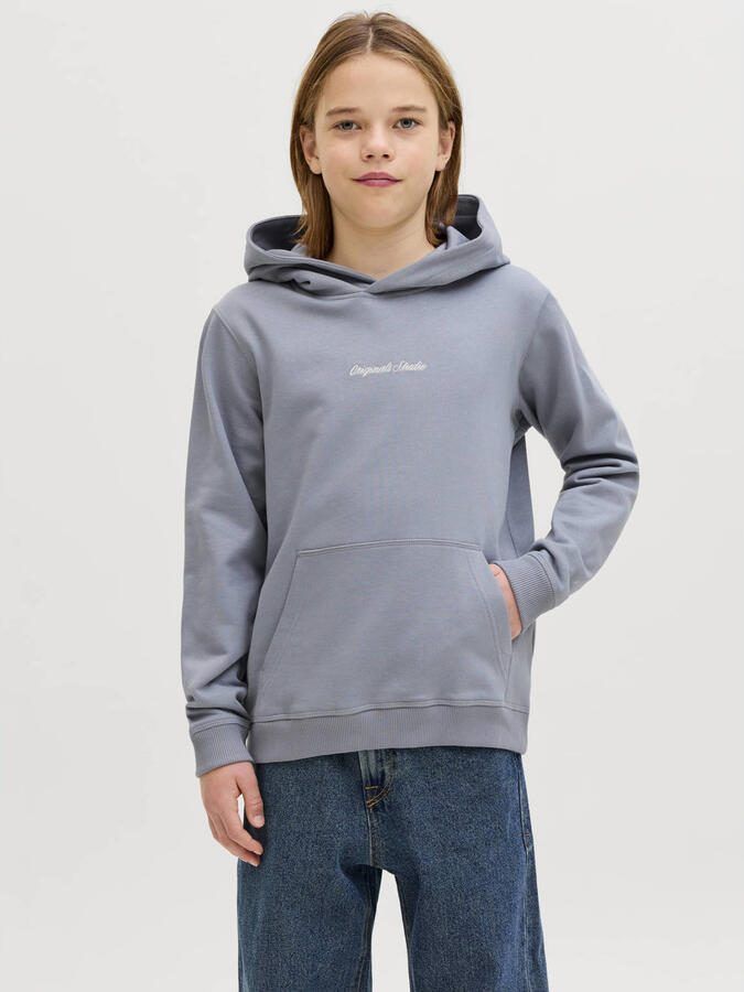 JACK & JONES JUNIOR hoodie lichtblauw