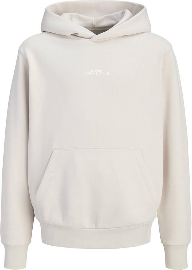 JACK & JONES JUNIOR hoodie met backprint beige