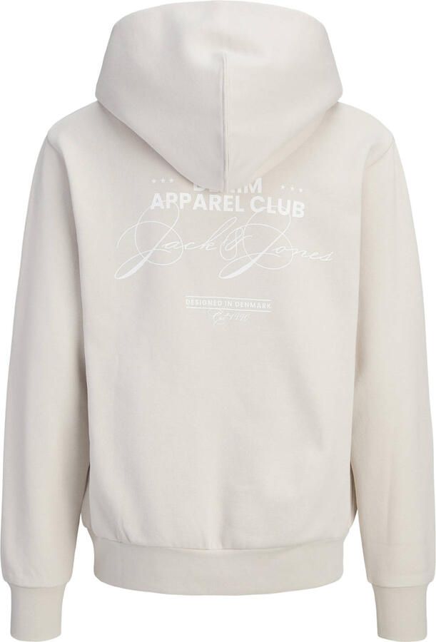JACK & JONES JUNIOR hoodie met backprint beige - Foto 2