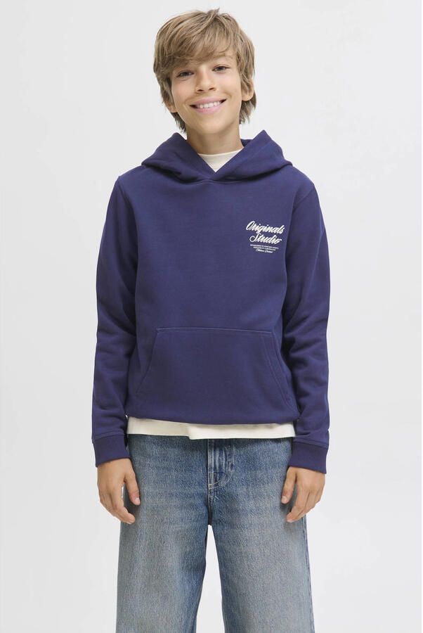 Jack & Jones Junior Hoodie JORNORREBRO TYPO BACK SWEAT HOOD SN JNR - Foto 2