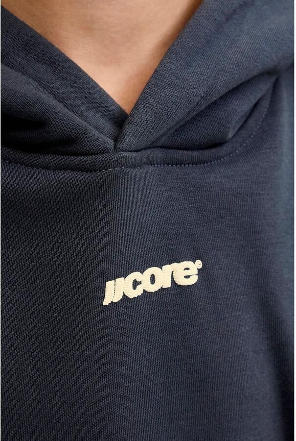 JACK & JONES JUNIOR hoodie met backprint donkerblauw - Foto 2