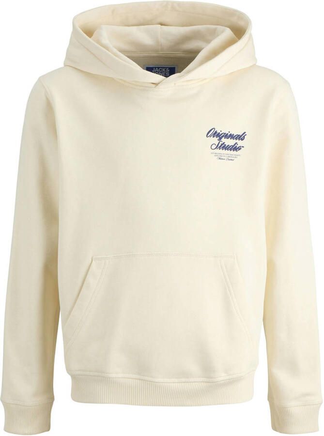 Jack & jones Hoodie met labelprint en kangoeroezak