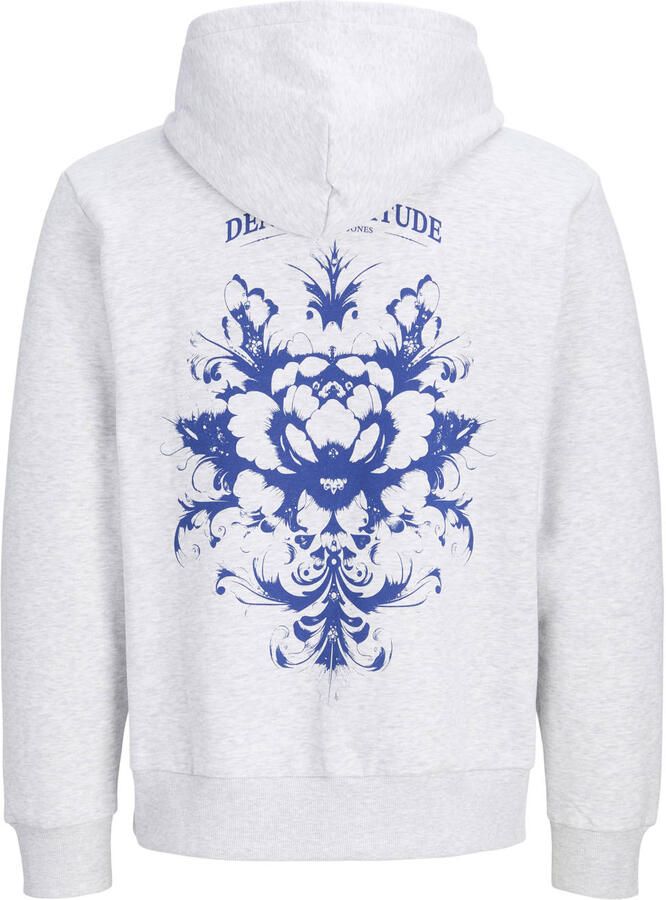 JACK & JONES JUNIOR hoodie met backprint wit - Foto 3