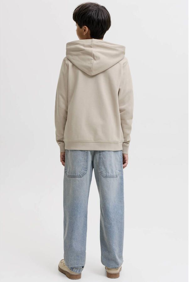 JACK & JONES JUNIOR hoodie met logo beige Sweater Logo - Foto 2