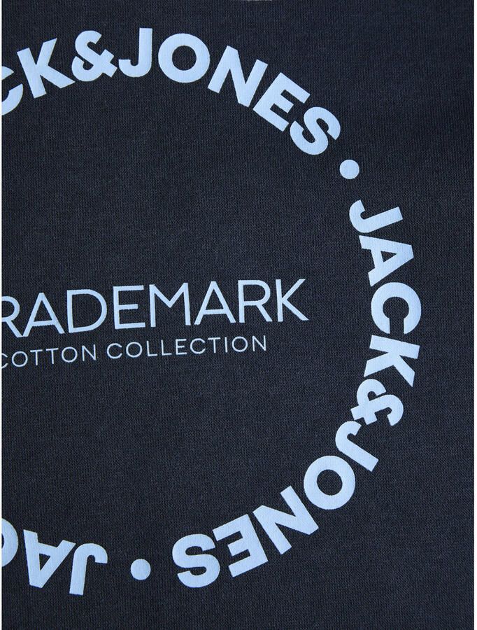 JACK & JONES JUNIOR hoodie met logo donkerblauw - Foto 2