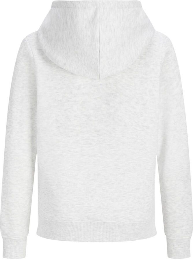 JACK & JONES JUNIOR hoodie met logo wit - Foto 3