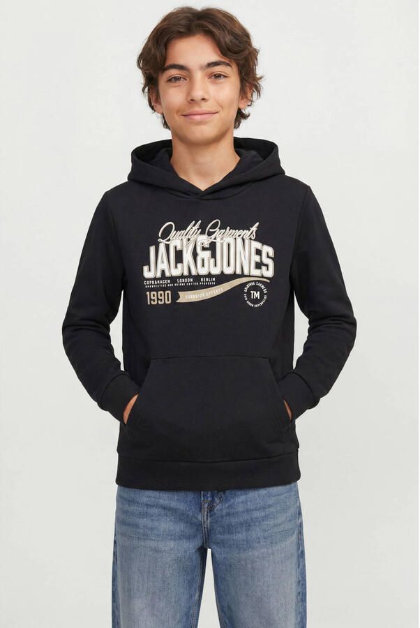 Jack & jones Logo Sweat 2 Col Hoodie Junior