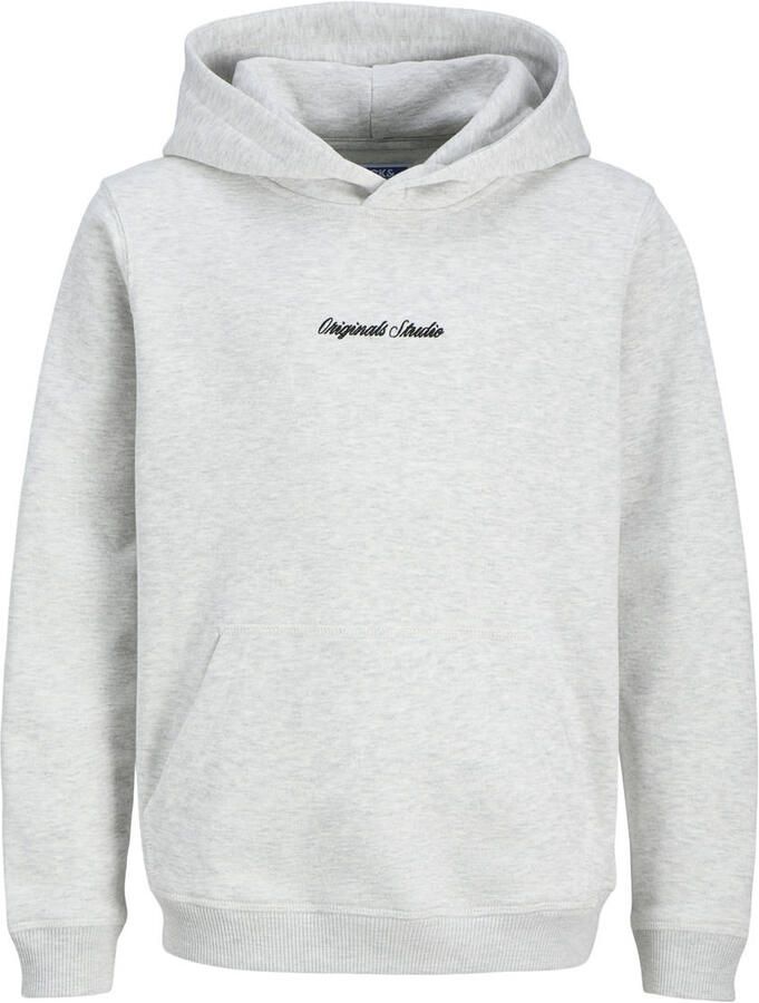 Jack & jones Hoodie met labelstitching en kangoeroezak - Foto 3