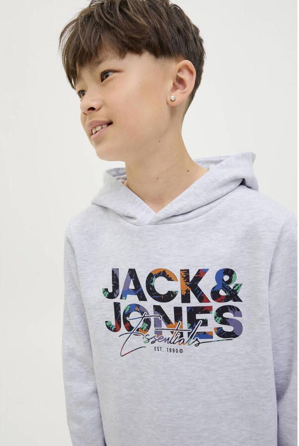 Jack & Jones Junior Hoodie JJGEPLAS SWEAT HOOD JNR