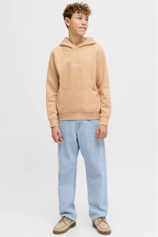 JACK & JONES JUNIOR hoodie zachtoranje - Foto 3