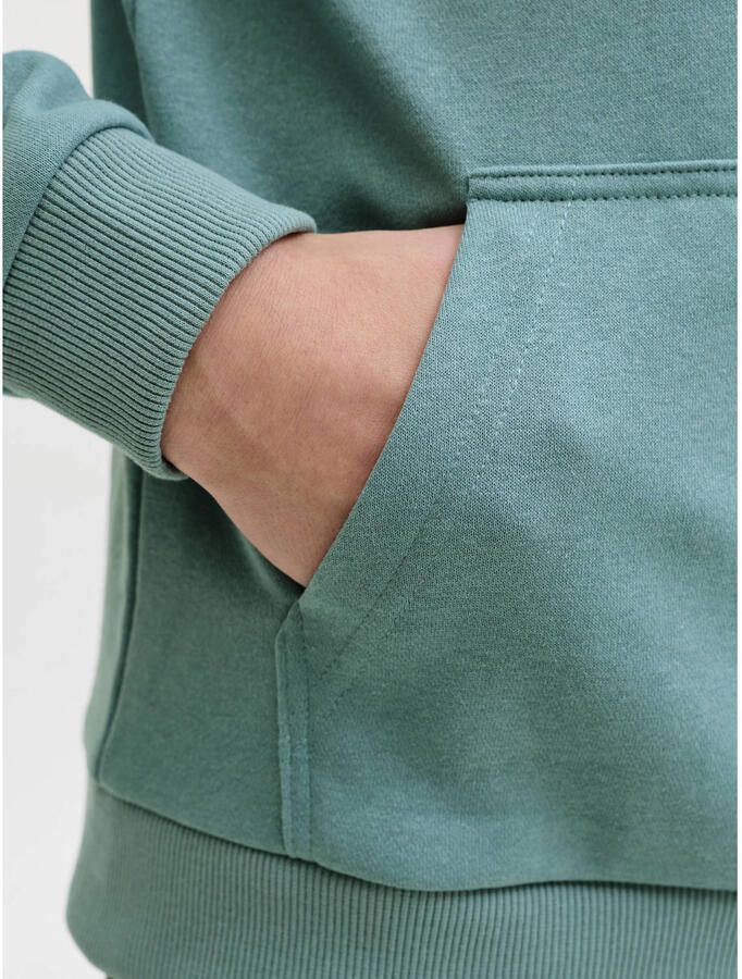 JACK & JONES JUNIOR hoodie zeegroen - Foto 2