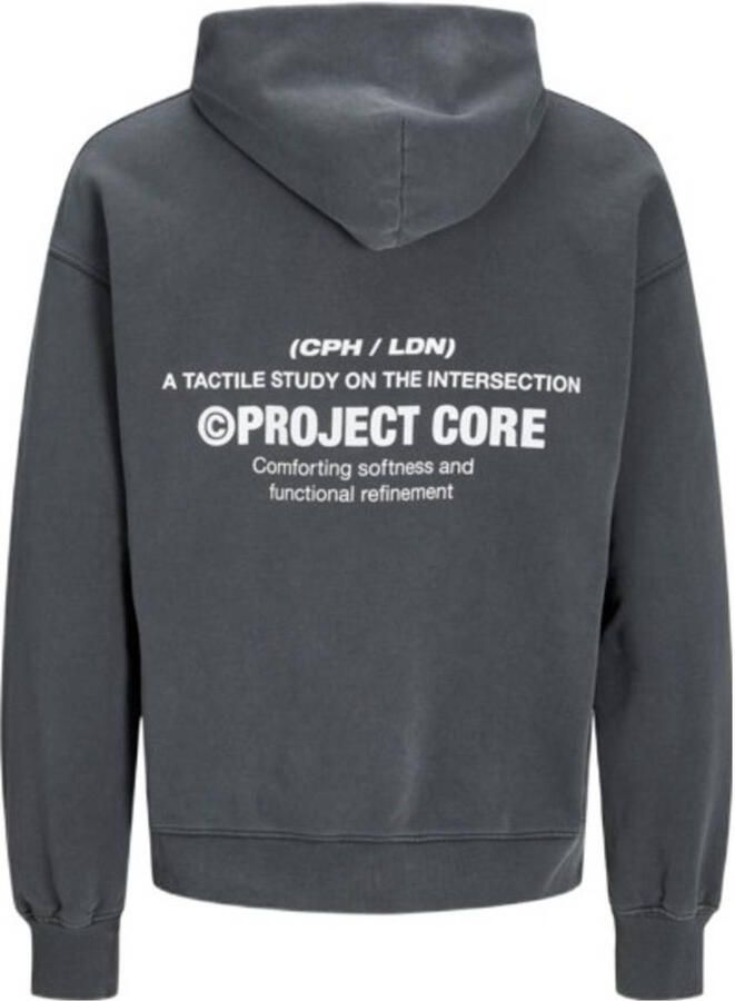 Jack & jones Hoodie met labelprint model 'KINETIC'