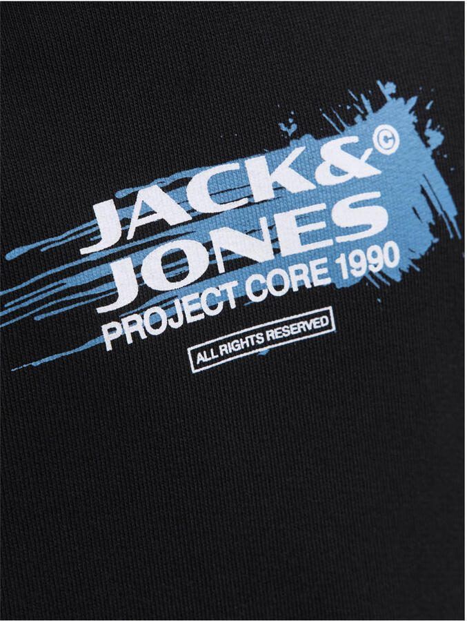 JACK & JONES JUNIOR hoodie zwart - Foto 2