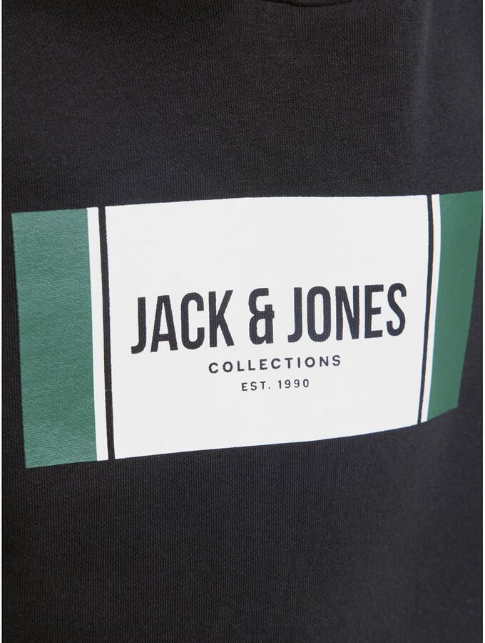 JACK & JONES JUNIOR hoodie zwart - Foto 2