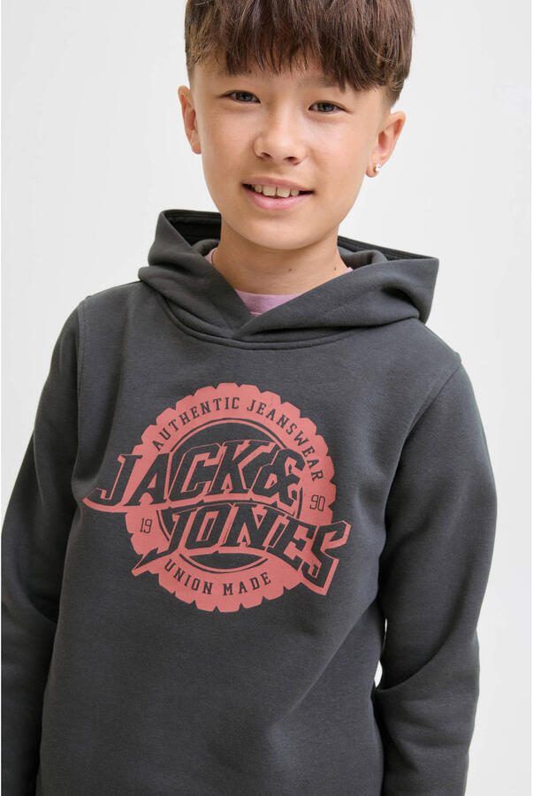 JACK & JONES JUNIOR hoodie zwart