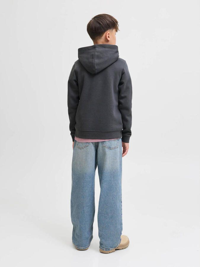 JACK & JONES JUNIOR hoodie zwart - Foto 2
