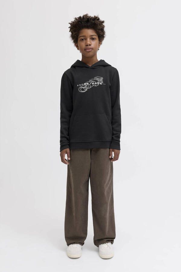 JACK & JONES JUNIOR hoodie zwart