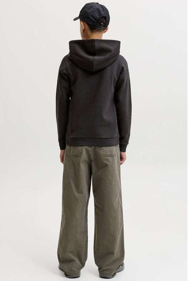 JACK & JONES JUNIOR hoodie zwart - Foto 2