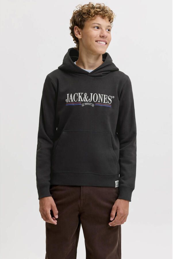 JACK & JONES JUNIOR hoodie zwart